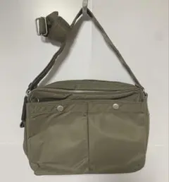 Y’SACCS　ショルダーバック　ダブルポケット　ナイロン　撥水のサムネイル