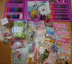 女の子　文房具　まとめ　大量