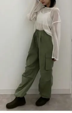 2wayメッシュカーディガン GU ジーユー S ホワイト 美品