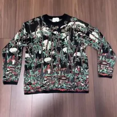 GU and beautiful peopleグラフィックニットプルオーバー