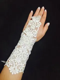 ◆フィンガーレスグローブ◆ウエディング