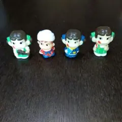 希少　ペコちゃん　ポコちゃん　指人形　4個セット