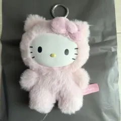 サンリオハウス フラッフィー ハローキティー チャーム PEACH ピンク