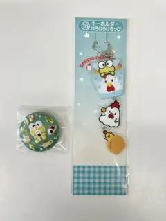 サンリオ　刺繍缶バッチ