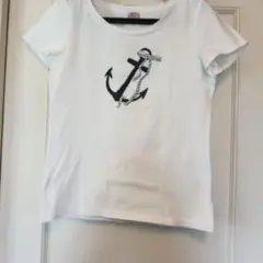 J.PRESS 半袖 Tシャツ アンカーモチーフ ホワイトのサムネイル