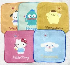 サンリオ ハンカチ タオル 5セット