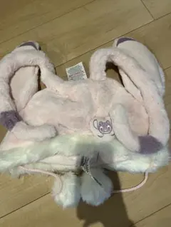新品タグ付　エンジェル　耳付きファンキャップ　帽子　上海ディズニー