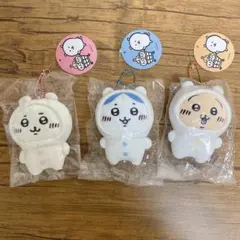 ナガノのくま ちいかわにかぶられたぷちミニマスコット 3点セット