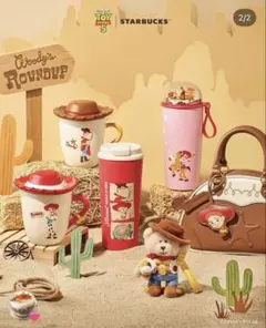 新品　starbucks スターバックス 韓国 トイストーリー タンブラー