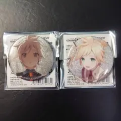 プロセカ 鏡音 レン グリッター 缶バッジ 41 42 B