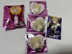 あんスタ スタフォニ 羽風薫 ミニペンライト 缶バッジ カード