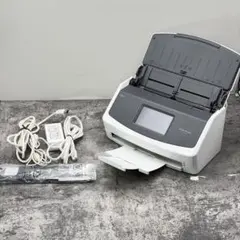 たまった書類を一気にスキャン 富士通 ScanSnap iX1500（白）使用少