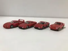 1/87 フェラーリ4台セット HOスケール へルパ ハイテックモデル