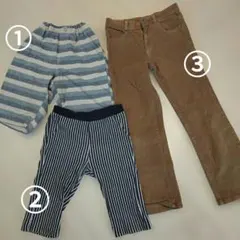 子供用130㌢ズボン　ユニクロ、トップバリュ、 SKIP and 　3着セット