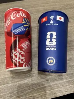 FIFA World Cup 2026 コカコーラ アルミカップ 2種 FIFA World Cup 2026 コカコーラ アルミカップ 2種 - メルカリ
