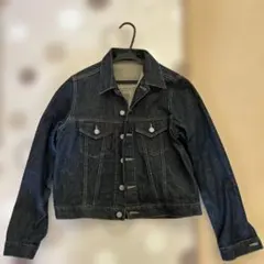 UNIQLO レディース デニムジャケット M ダークデニム