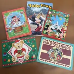 東京ディズニーランド シー　フォトブック　台紙　5枚セット