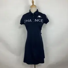 Kappa ワンピース レディース L FRANCE ロゴ 半袖 スポーツゴルフ