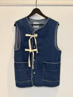 freak'sstoreフリークスストア ベスト デニム フリーサイズ