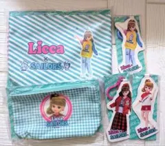 Licca×SAILORS リカちゃんくじ　トートバッグ　ポーチ　キーホルダー