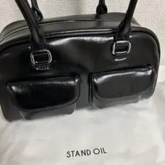 STANDOIL☆スタンドオイル☆チャビーバッグ☆ブラックコンビ☆平松 