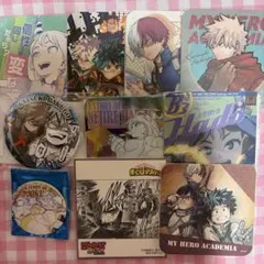 ヒロアカ まとめ売り アートコースター コレクション缶バッジ 爆豪勝己 轟焦凍