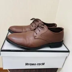 HYDRO-TECH＊ビジネスシューズ 【27.5】ブラウン 美品のサムネイル