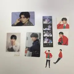 長尾謙杜 フレークシール フォトカード クリアカード