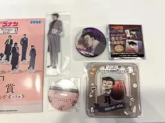 コナンカフェ コースター トレーディング缶ミラー アクリルスタンド 毛利小五郎