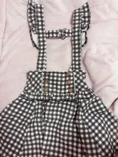 LIZLISA ギンガムチェックスカパン