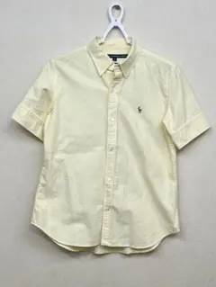 Ralph Lauren 半袖ボタンダウンシャツ イエロー