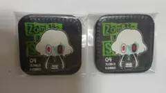 純子 レザーバッジ 2点
