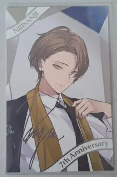 にじさんじ 7周年 チェキ 加賀美ハヤト サイン入り