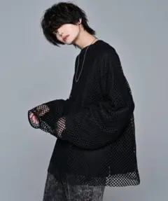 ADRER コンフォーダブルメッシュハイストレッチビックプルオーバーのサムネイル