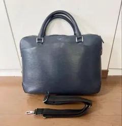PELLE MORBIDA キャピターノ 2way ビジネスバッグ ネイビー - メルカリ
