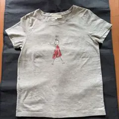 新品に近い　組曲　グレーTシャツ(纏め購入の方はしっかり値引きあり)のサムネイル