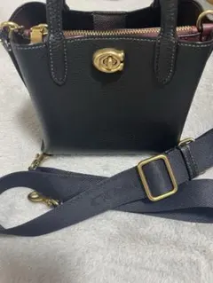 コーチ　ウィロウ トートバッグ 18 2way ブラック
