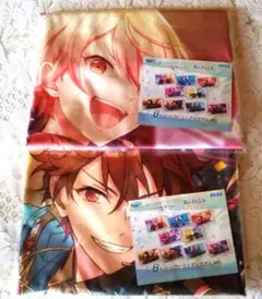 あんスタ＆プロセカ セガラッキーくじ 　ビッグビジュアルタオル天馬司＆守沢千秋