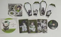 ツイステ　缶バッジ　ウエハース　メタルカード等　マレウス　リリア　セベク