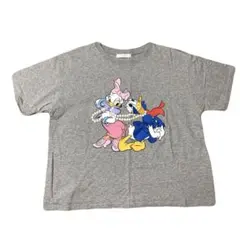 10/14まで値引き！美品！Disneyドナルド＆デイジー Tシャツ