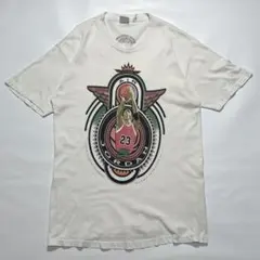 90s ナイキ ジョーダン銀タグ ビンテージTシャツ L相当 白系 ○8960B