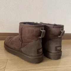 UGG アグ 24.0㎝ ブラウン ムートンブーツ ショートブーツ 茶色