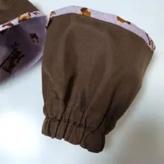 アームカバー　無地（茶）