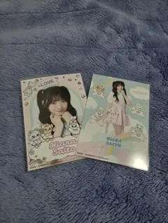=LOVE 齋藤樹愛羅 コラボ生写真 ヨリヒキ