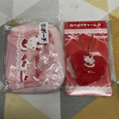 ハローキティ ♥ くじ ♥ ポーチ バッグチャーム