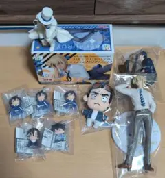 名探偵コナン 怪盗キッド 赤井秀一 降谷零 ちぢませ隊 フィギュアセット