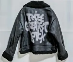 thee greatest botch フェイクレザージャケット