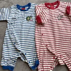 バースデイ　ミニボーロ　ロンパース　70.80 2点セット