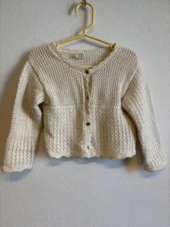 GAP アイボリー カーディガン 18-24ヶ月