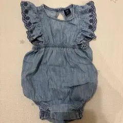 GAP デニム風 ロンパース 6-12ヶ月 70